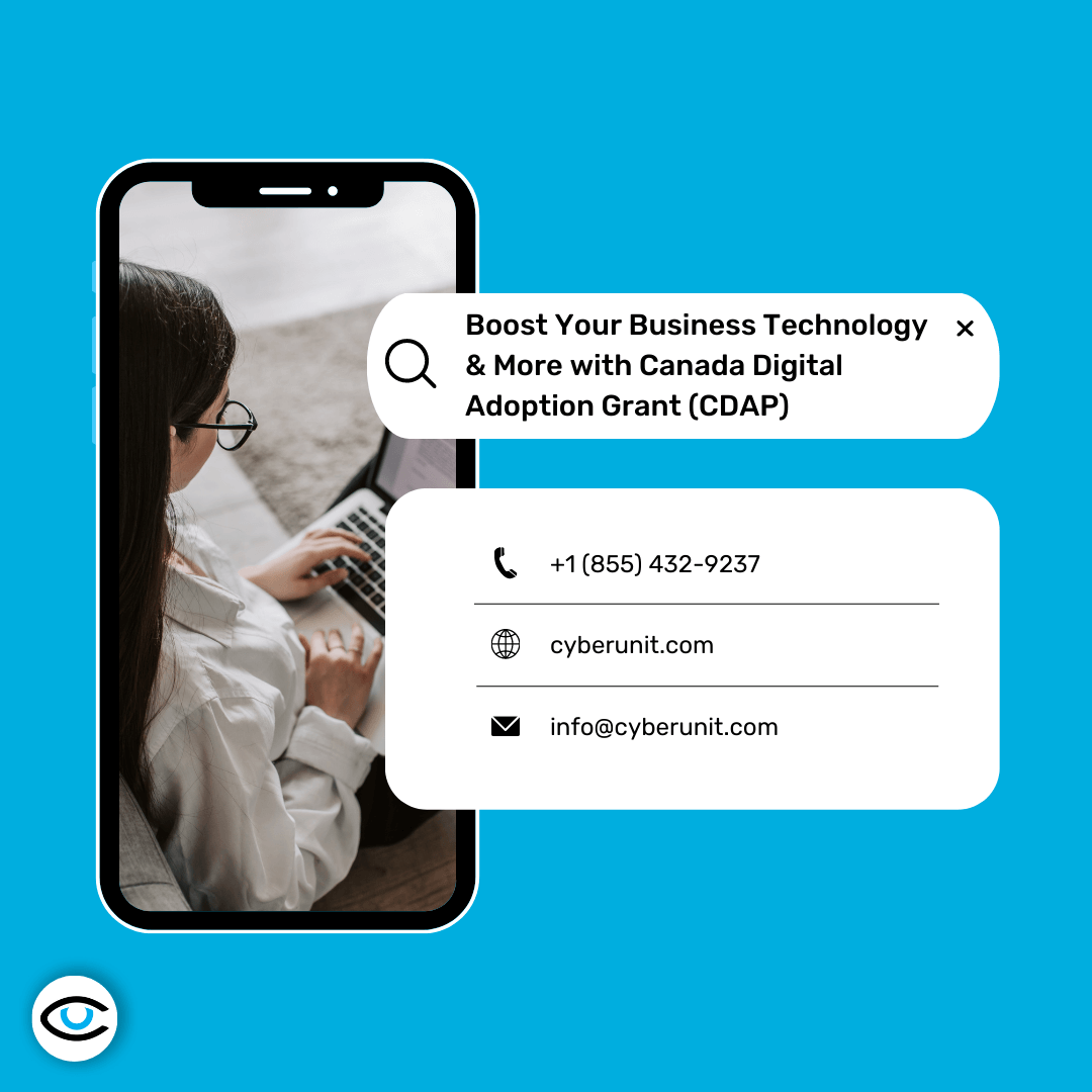 Boost Your Business Cyber Security & Technology with Canada Digital Adoption Program